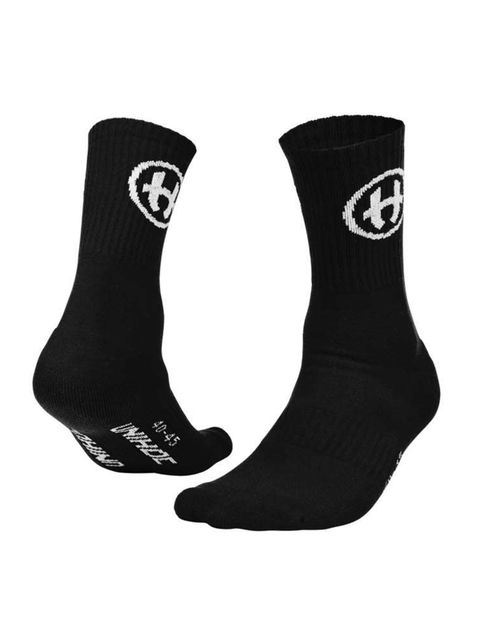 Unihoc Strumpa CREW Low, Black (Hässelby SK Innebandy)